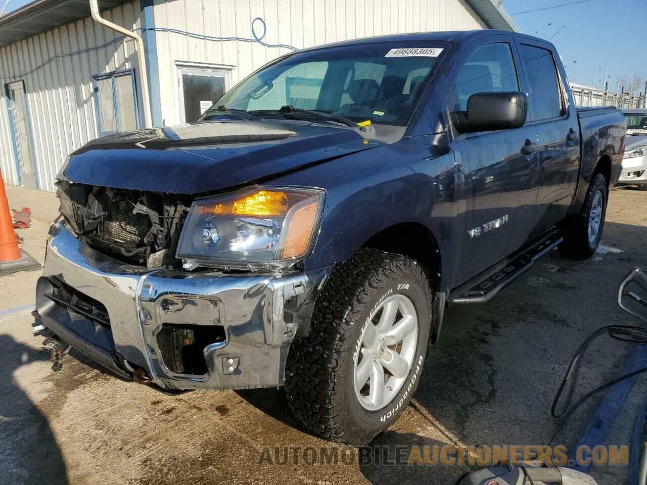 1N6AA0EJ3CN324177 NISSAN TITAN 2012