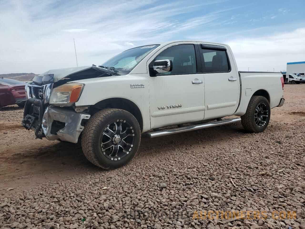 1N6BA0ED2CN322662 NISSAN TITAN 2012