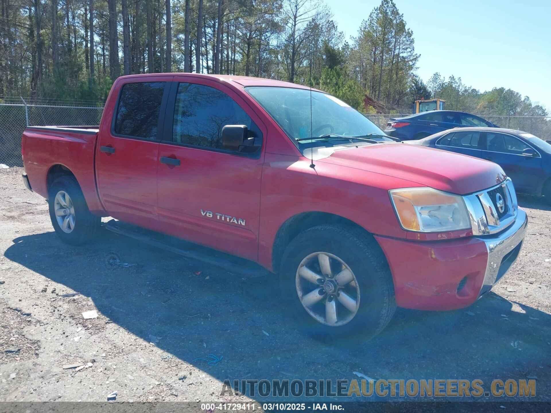 1N6BA0EK2CN319081 NISSAN TITAN 2012