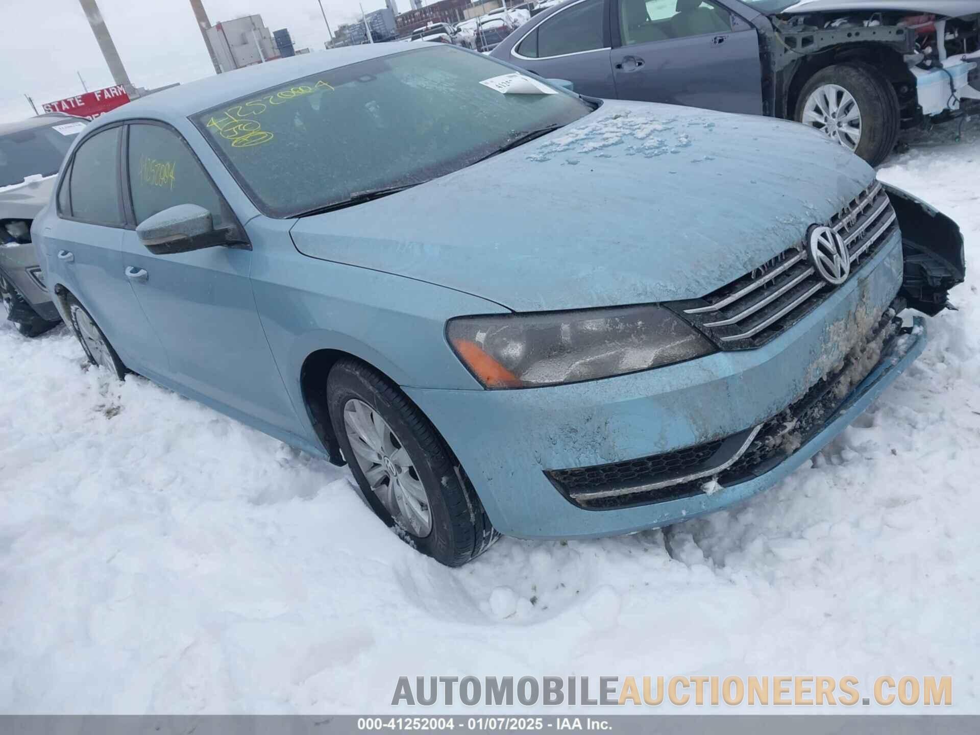 1VWAH7A31DC111396 VOLKSWAGEN PASSAT 2013