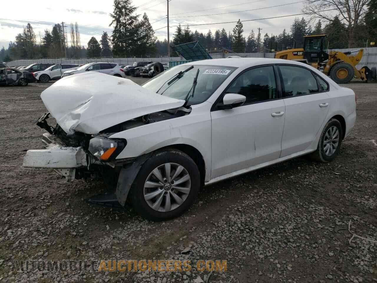 1VWAH7A35CC033607 VOLKSWAGEN PASSAT 2012