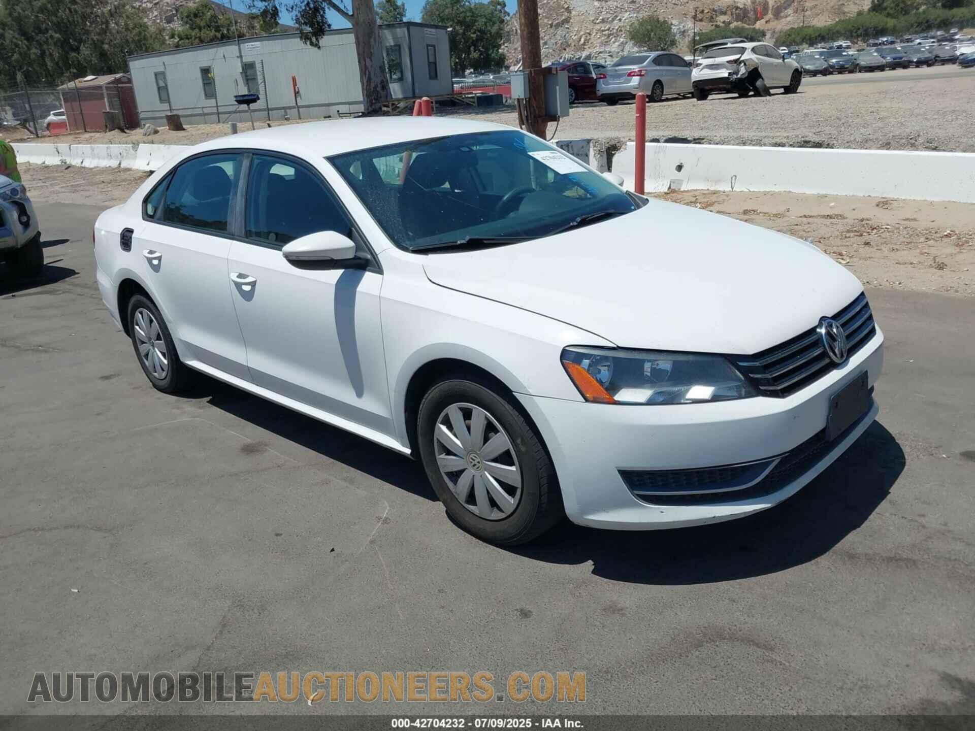 1VWAP7A37CC041663 VOLKSWAGEN PASSAT 2012