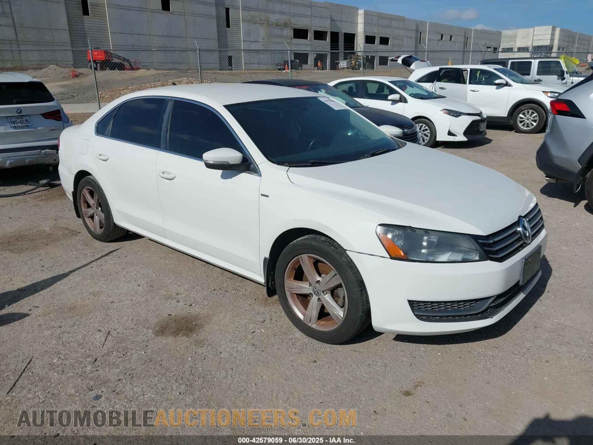 1VWAS7A30EC053025 VOLKSWAGEN PASSAT 2014
