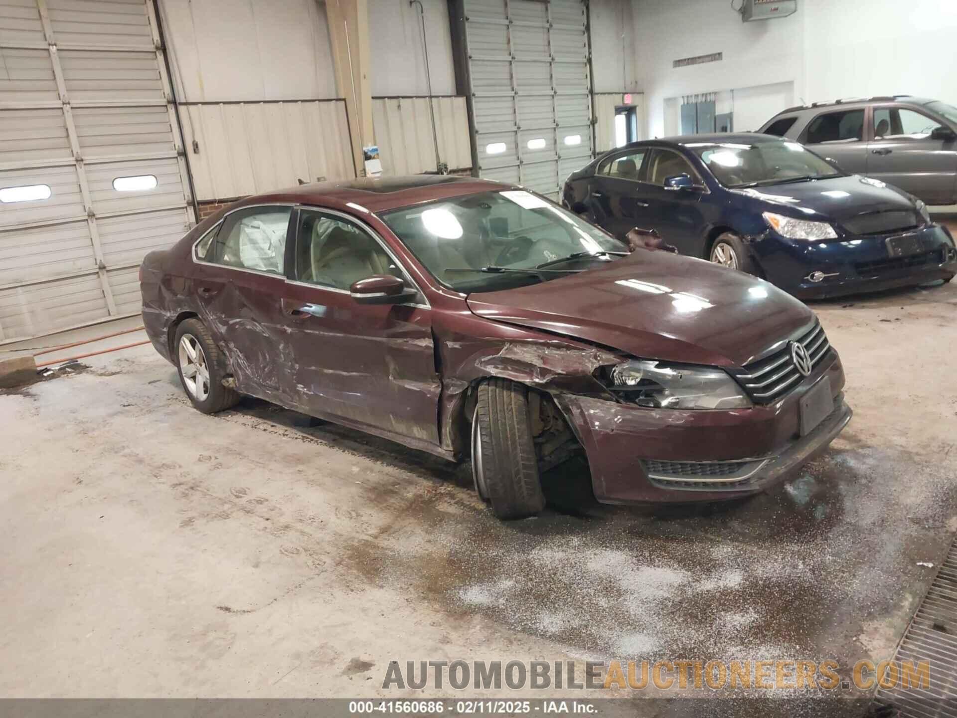 1VWBP7A39DC075108 VOLKSWAGEN PASSAT 2013