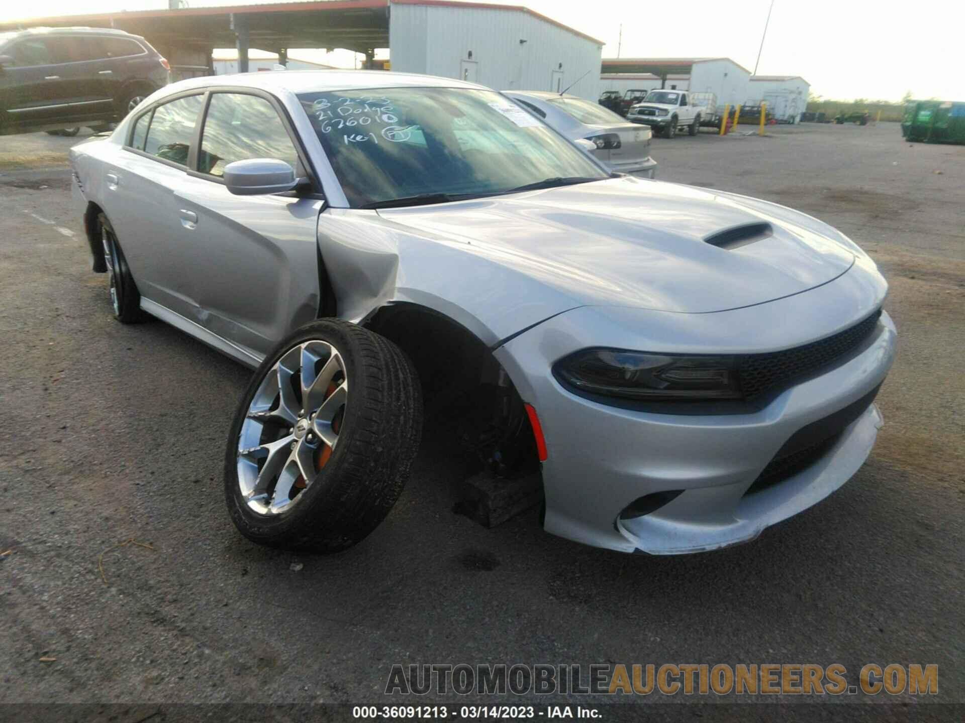 2C3CDXHG6MH626010 DODGE CHARGER 2021