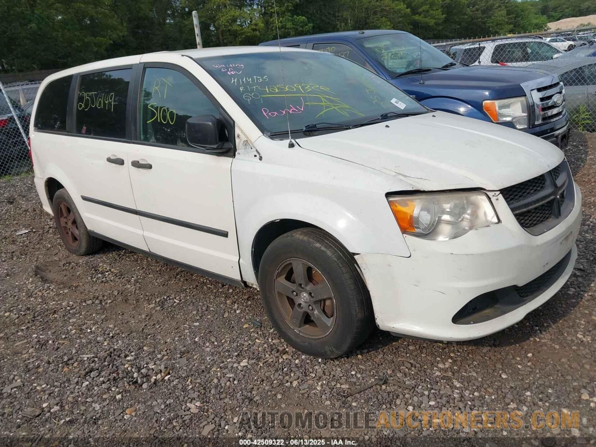 2C4JDGAG5CR340056 RAM CARGO 2012