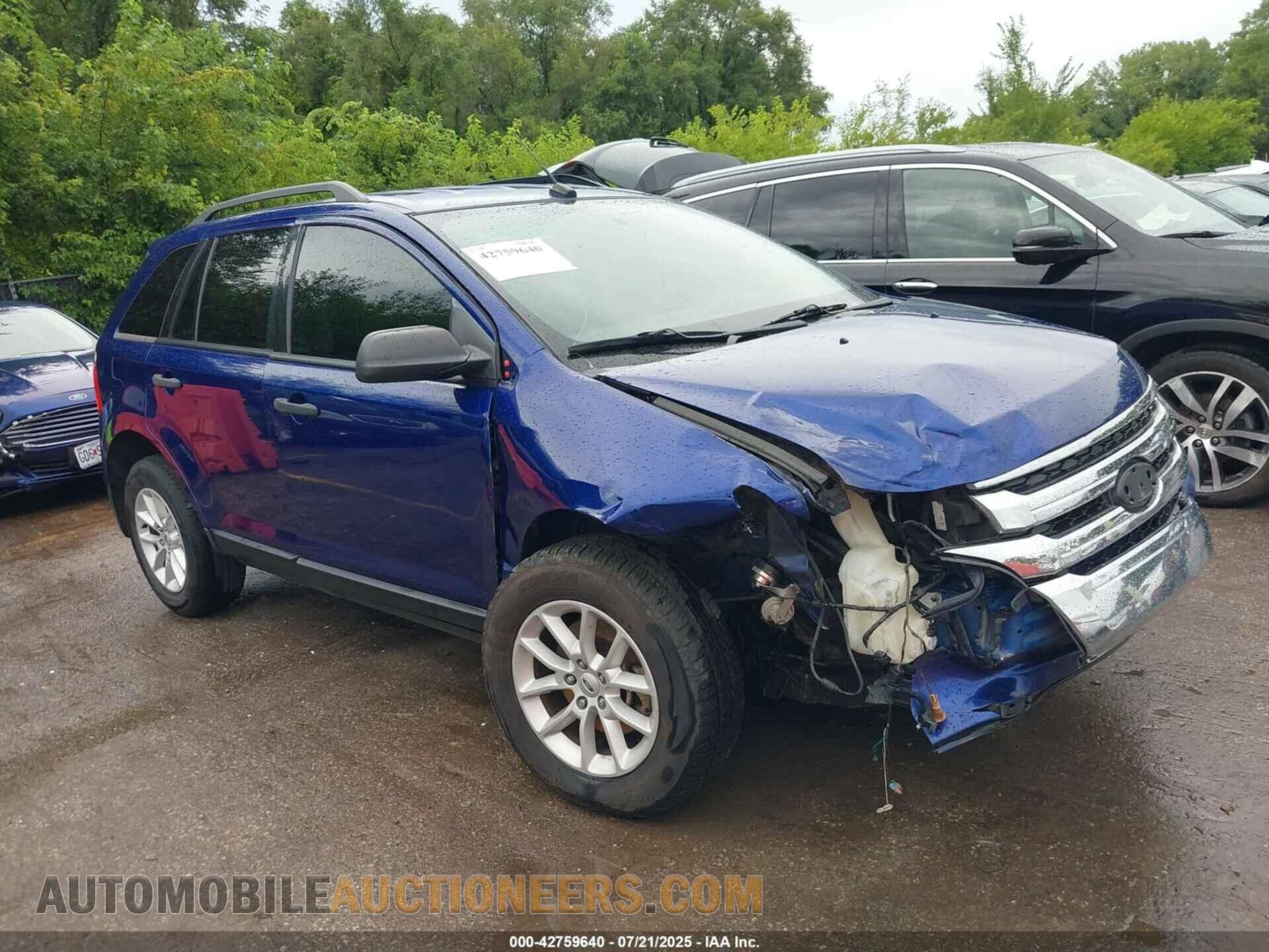 2FMDK3GC2DBB74309 FORD EDGE 2013