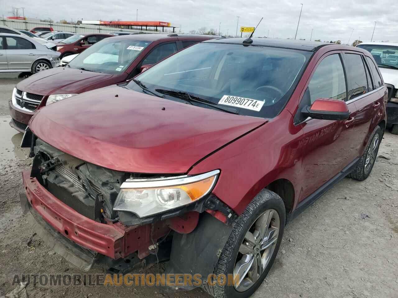 2FMDK3K93DBB21601 FORD EDGE 2013