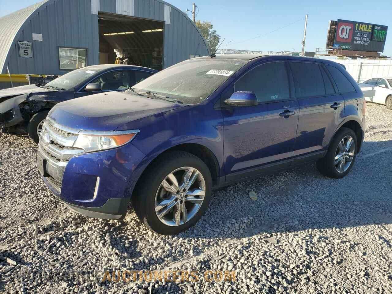 2FMDK4JC8DBB75351 FORD EDGE 2013