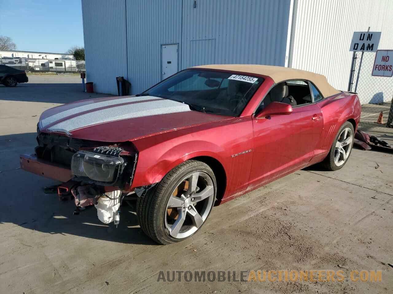 2G1FB3D35C9201955 CHEVROLET CAMARO 2012