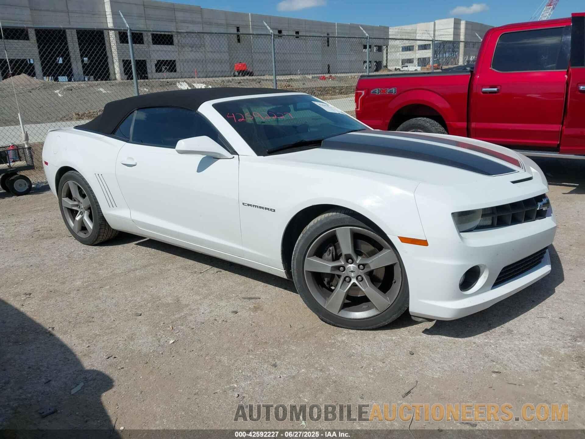 2G1FS3DW8B9212408 CHEVROLET CAMARO 2011