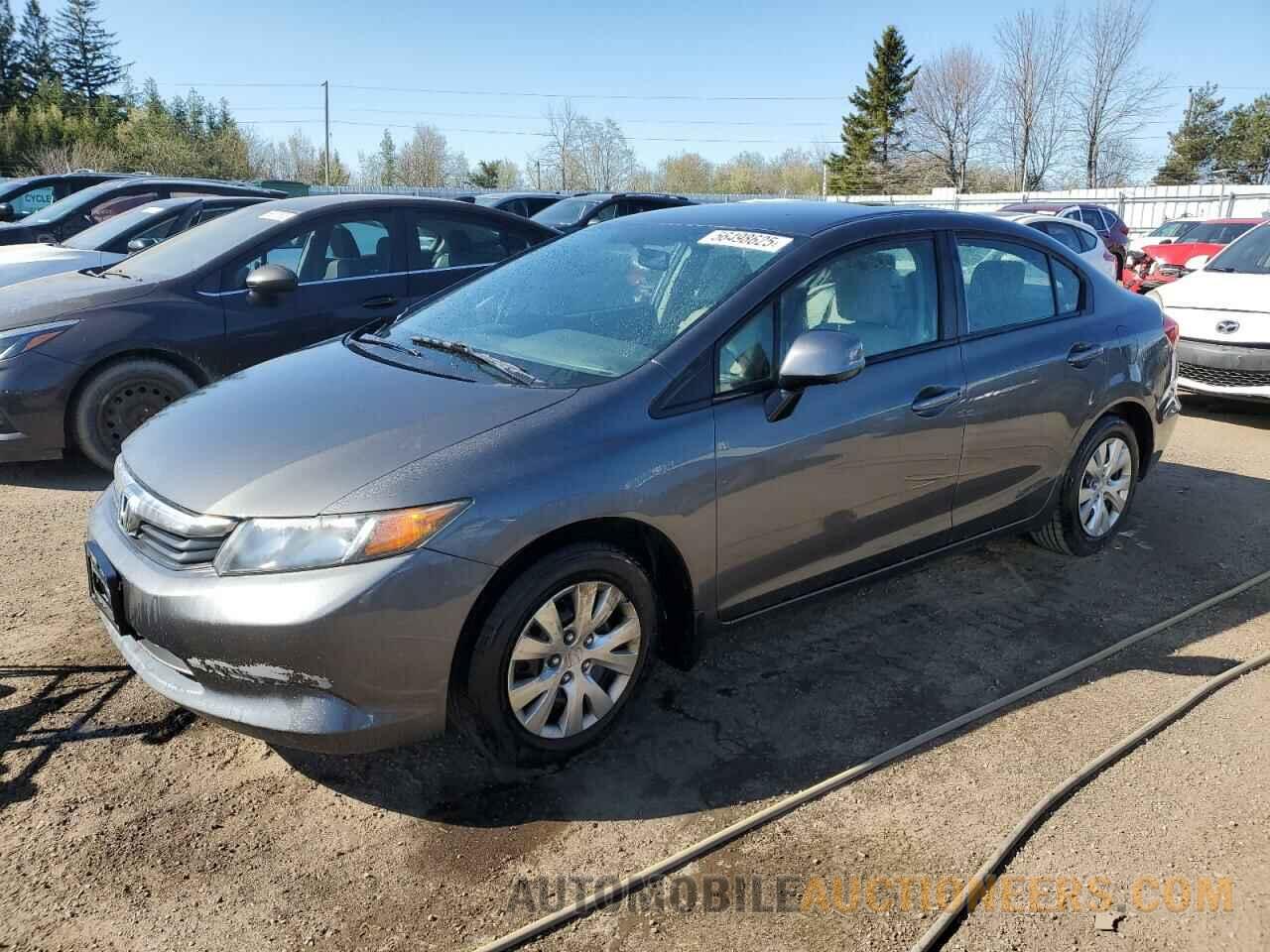 2HGFB2F43CH009626 HONDA CIVIC 2012