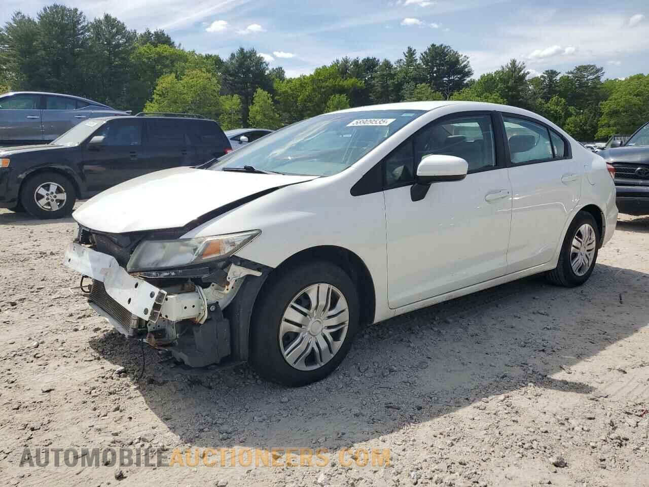 2HGFB2F54EH521908 HONDA CIVIC 2014