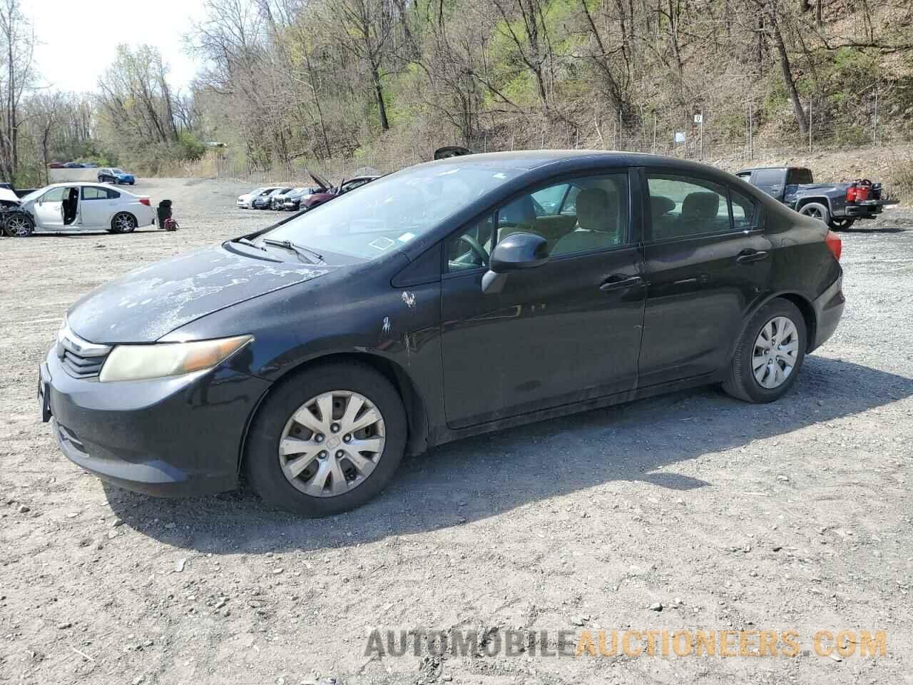 2HGFB2F55CH500174 HONDA CIVIC 2012