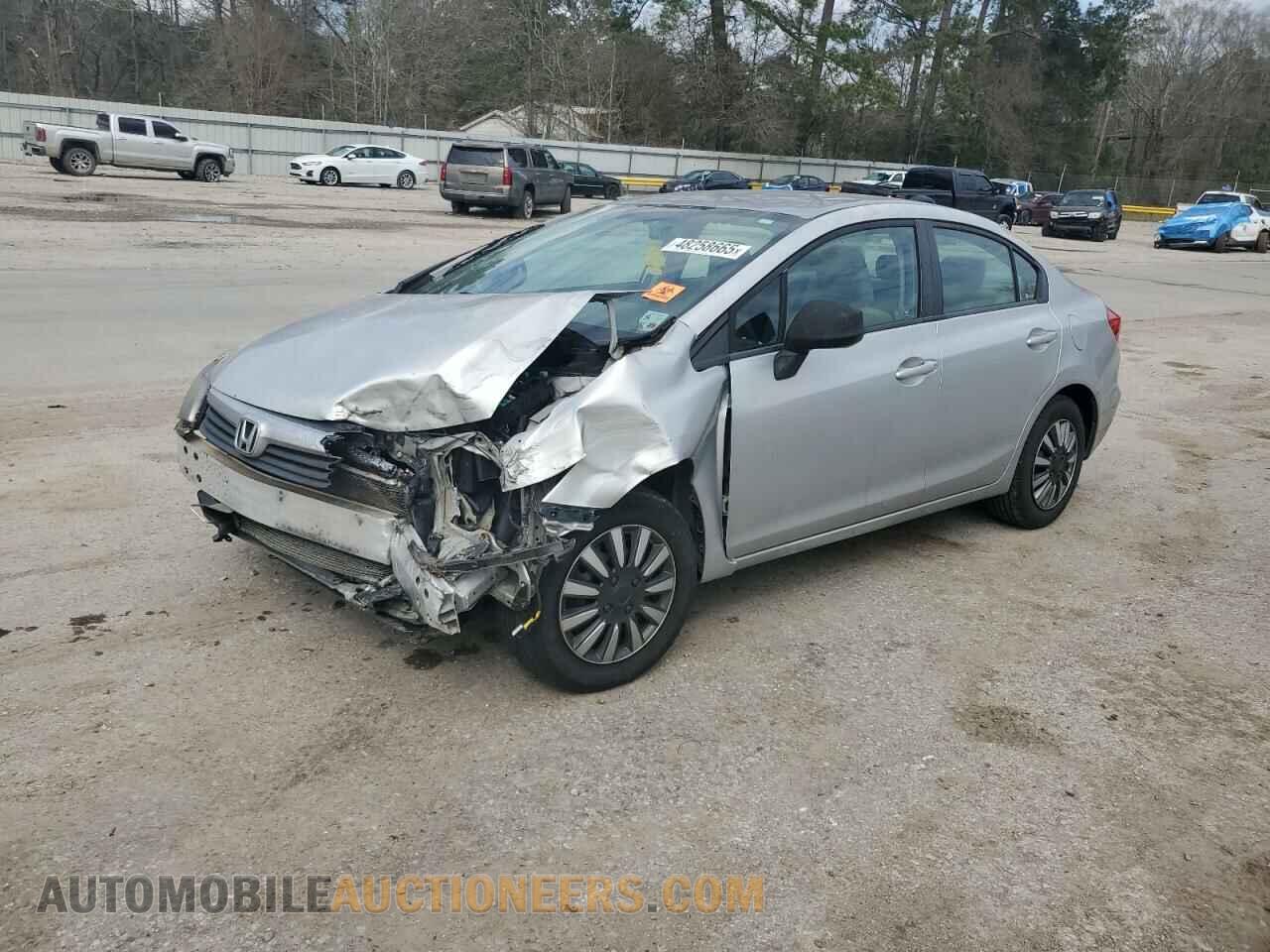 2HGFB2F55CH575621 HONDA CIVIC 2012