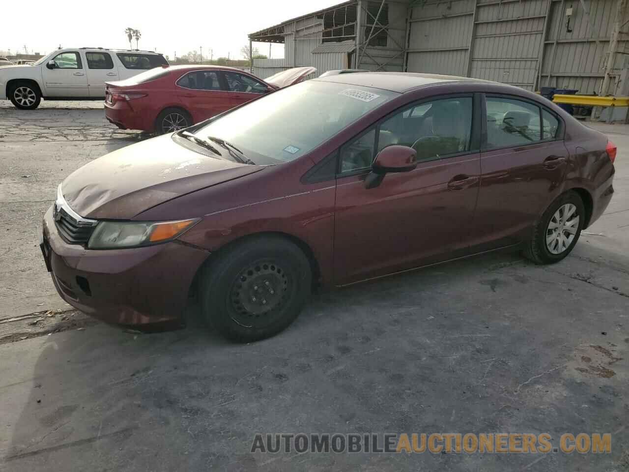 2HGFB2F55CH606043 HONDA CIVIC 2012