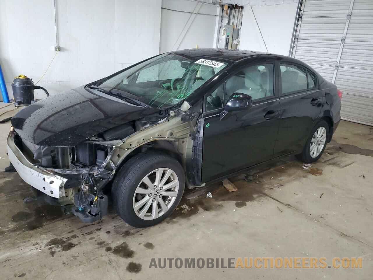2HGFB2F8XCH555276 HONDA CIVIC 2012