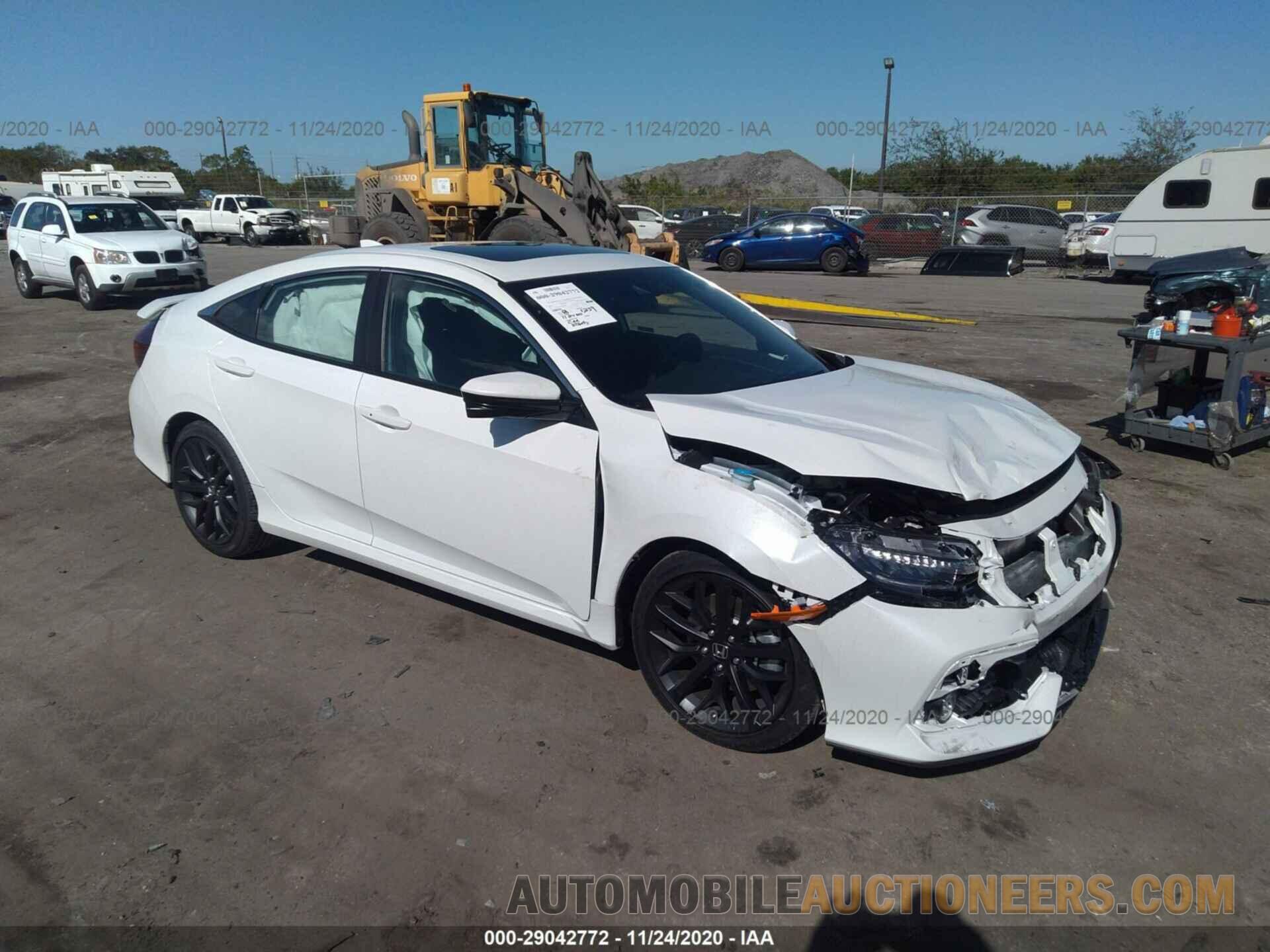 2HGFC1E50LH706852 HONDA CIVIC SI SEDAN 2020