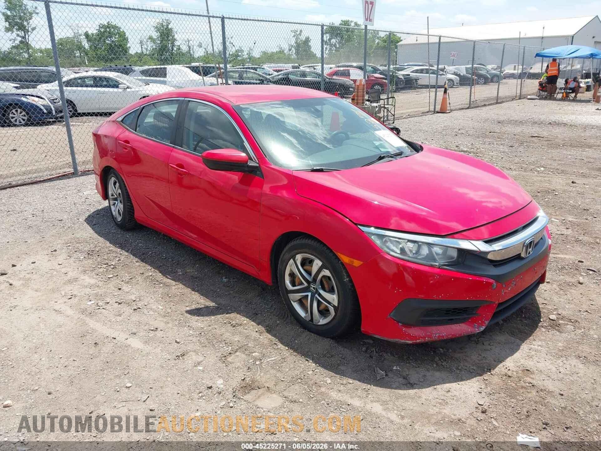 2HGFC2F55GH536840 HONDA CIVIC 2016
