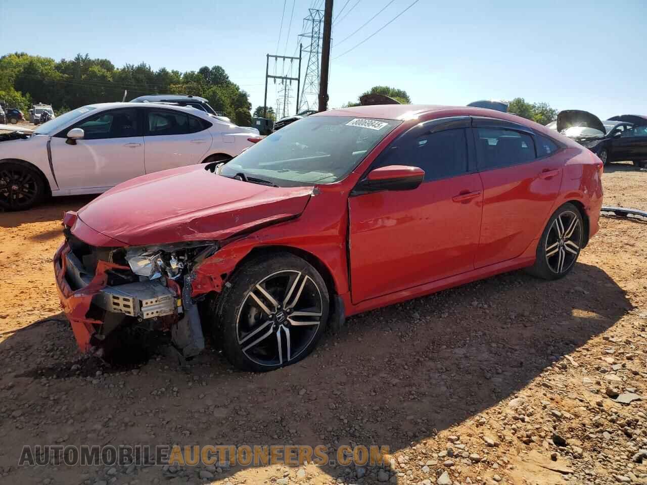2HGFC2F57GH536774 HONDA CIVIC 2016