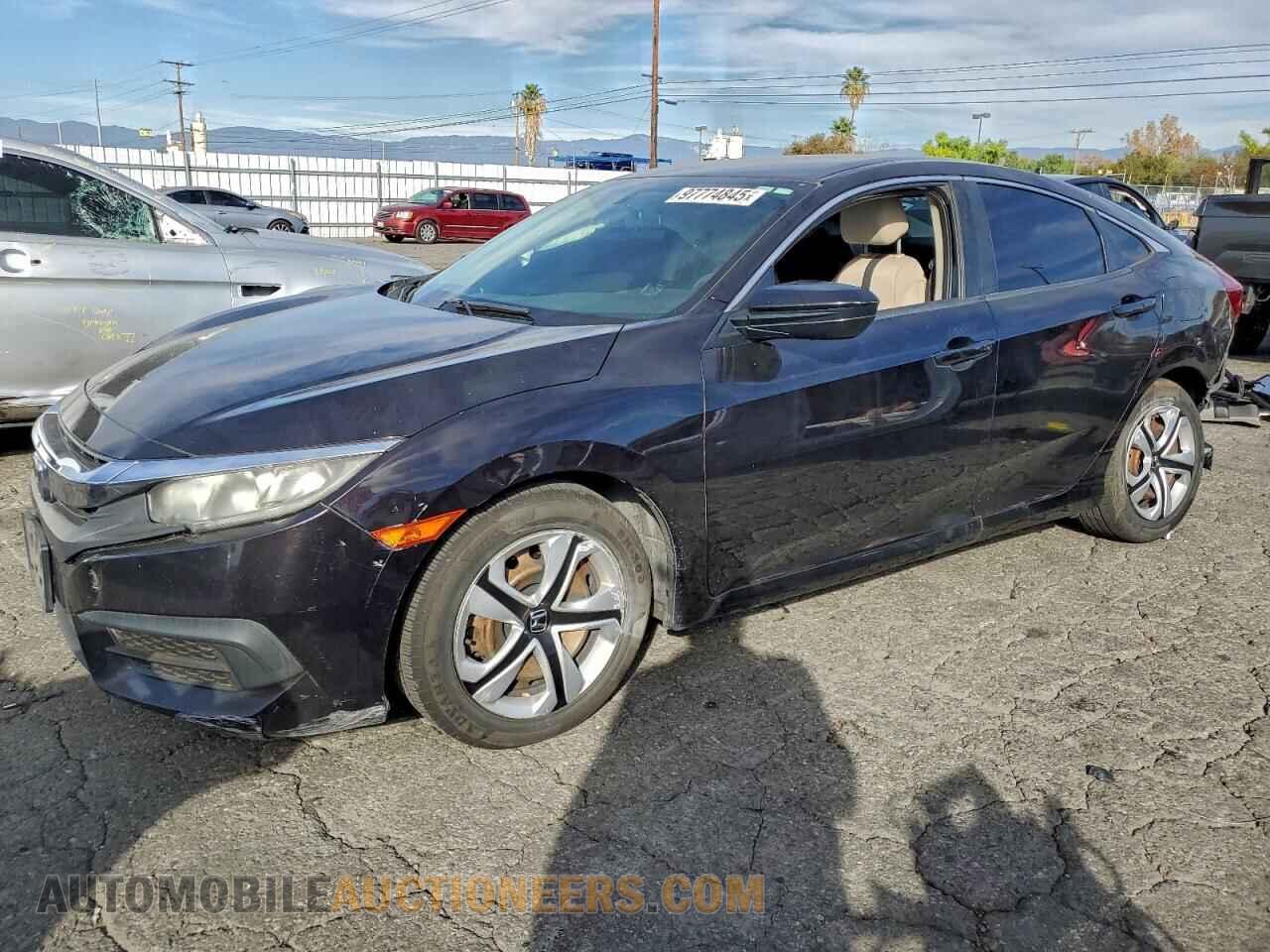 2HGFC2F58GH565491 HONDA CIVIC 2016
