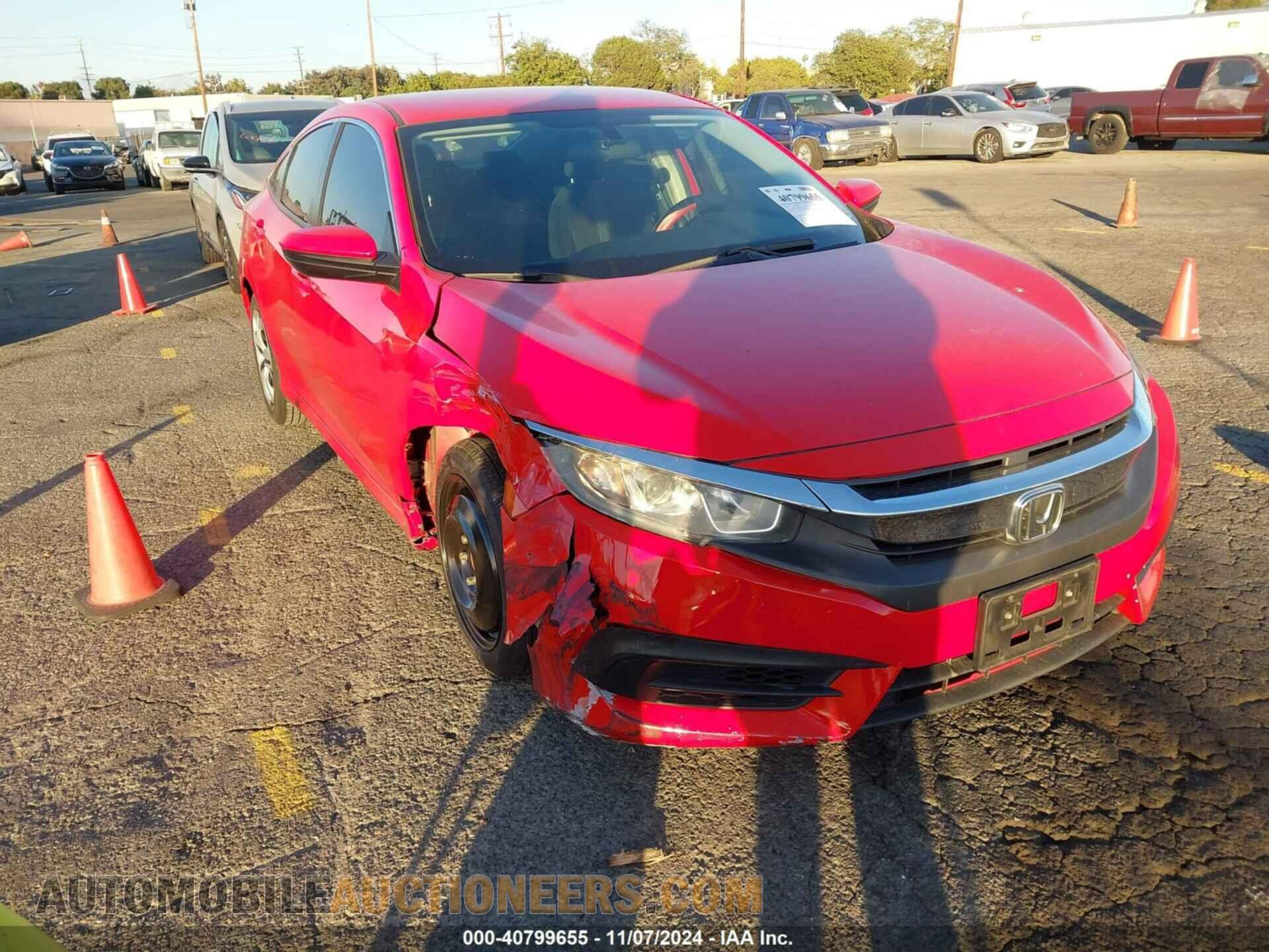 2HGFC2F59GH525677 HONDA CIVIC 2016