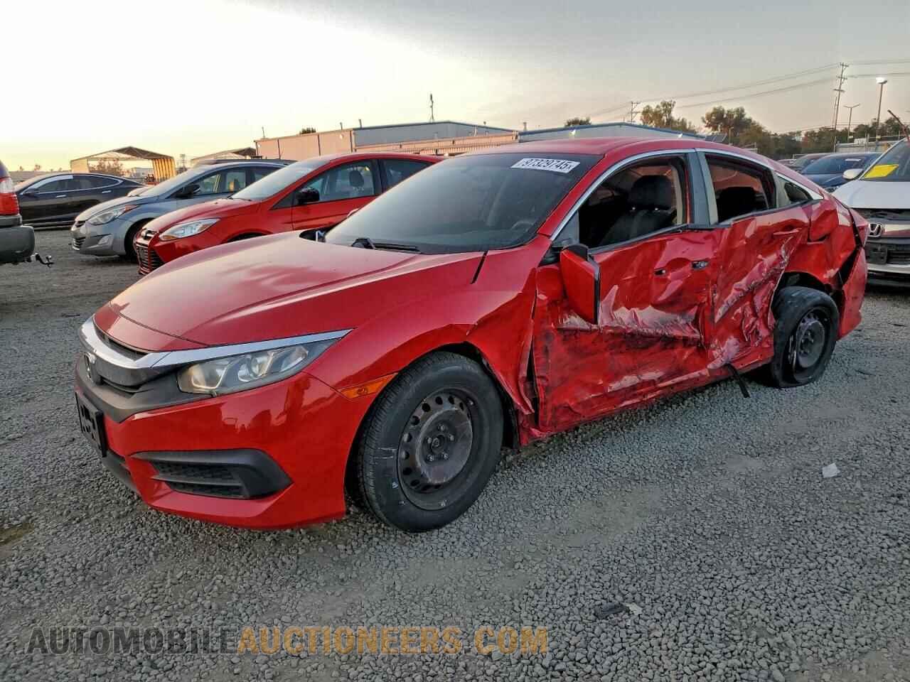 2HGFC2F5XGH525946 HONDA CIVIC 2016