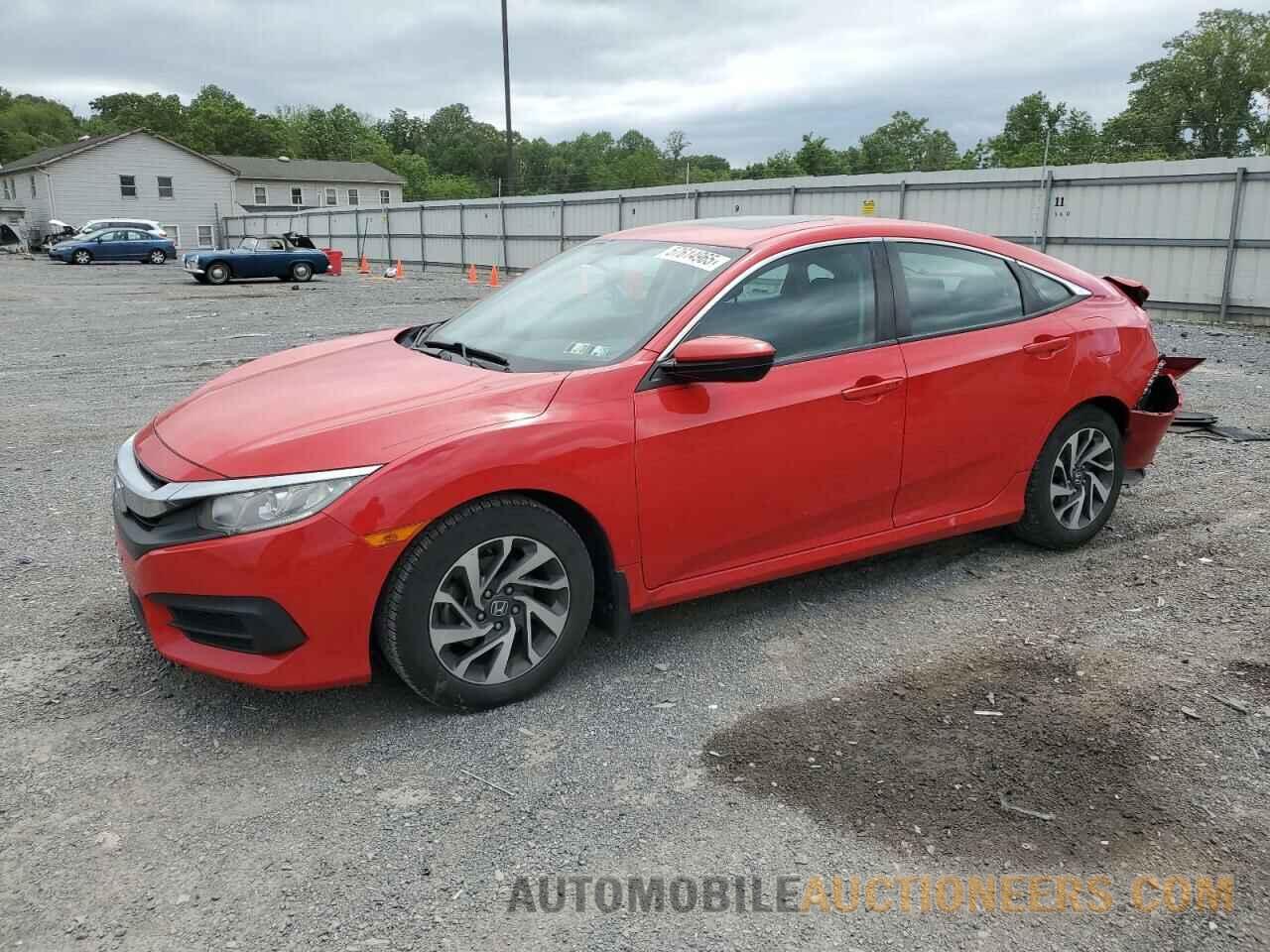 2HGFC2F76GH525797 HONDA CIVIC 2016