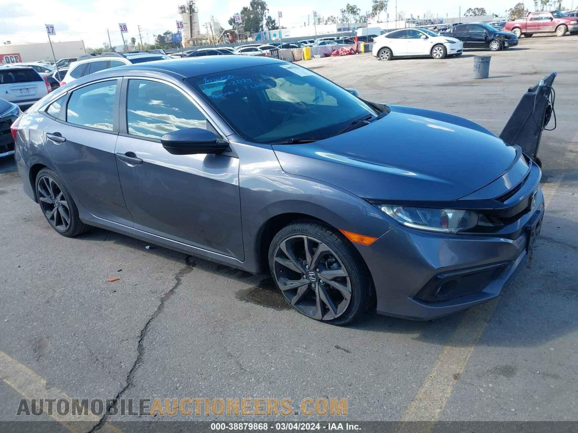 2HGFC2F80MH525976 HONDA CIVIC 2021