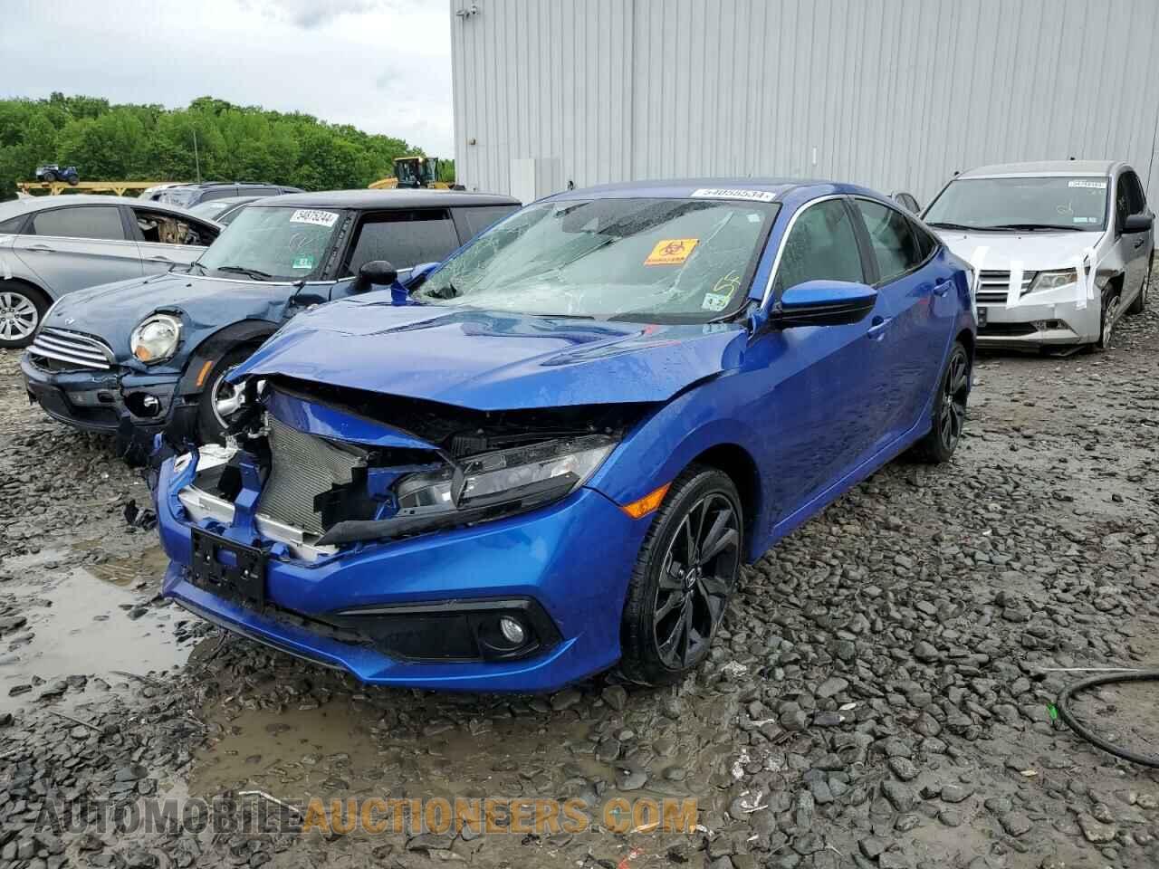 2HGFC2F80MH537836 HONDA CIVIC 2021