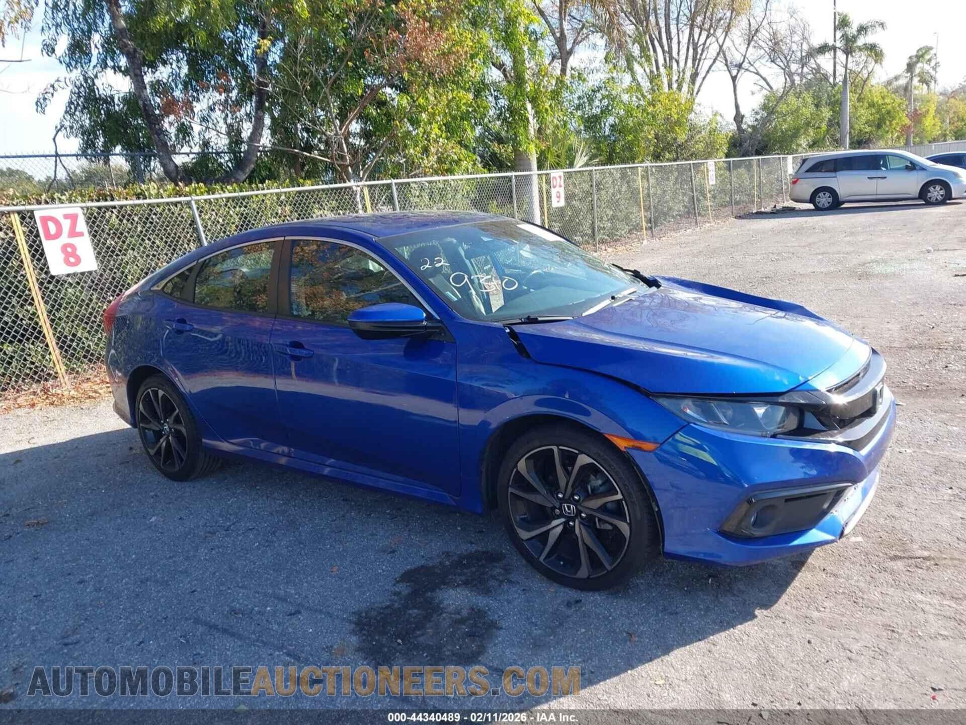 2HGFC2F80MH549310 HONDA CIVIC 2021