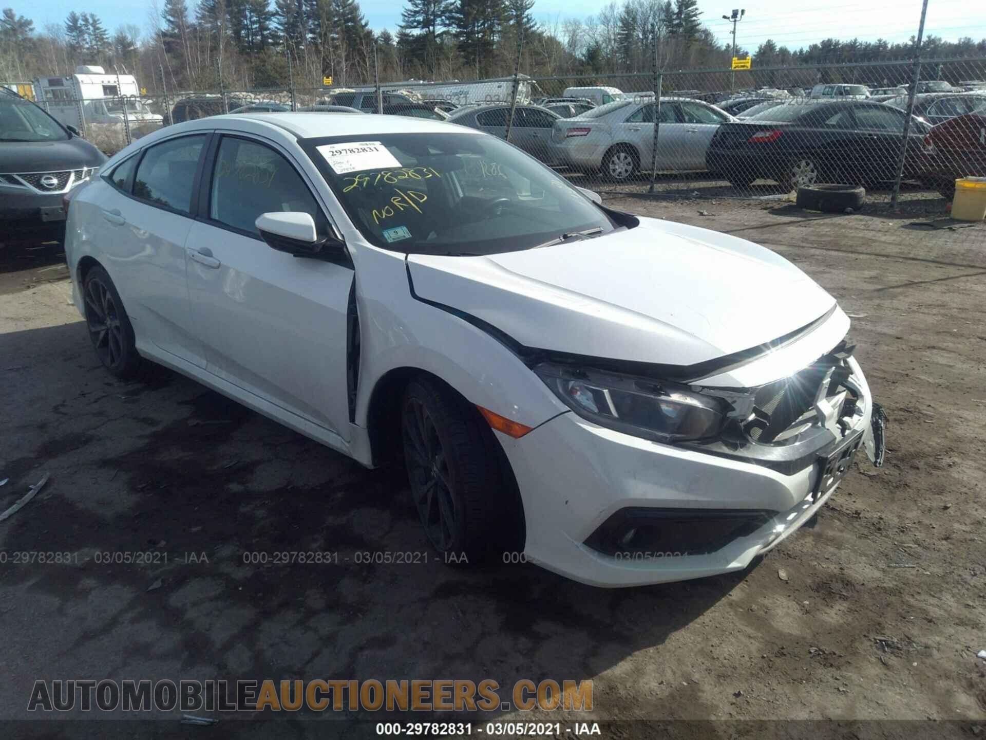 2HGFC2F82KH527421 HONDA CIVIC SEDAN 2019