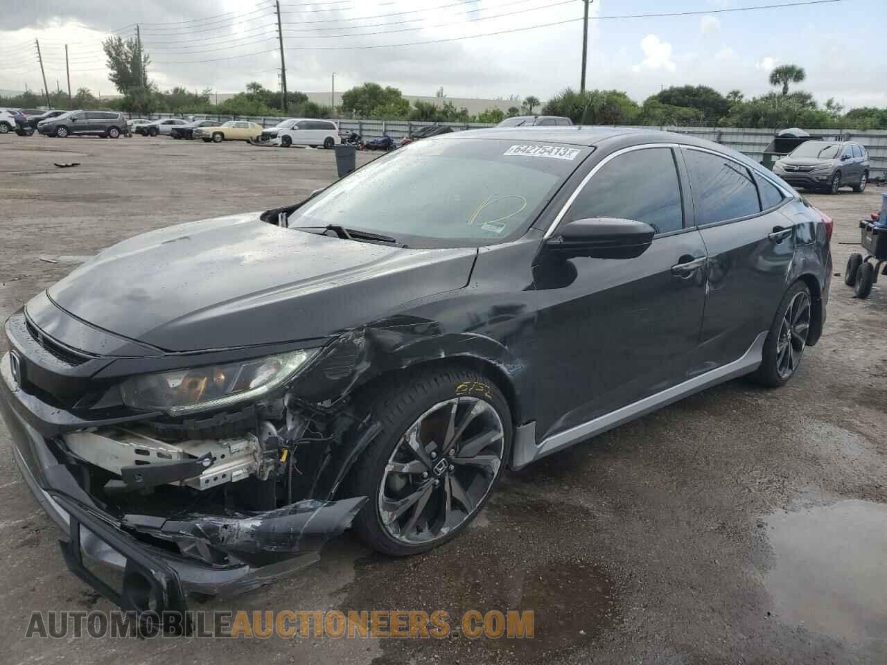 2HGFC2F82KH564145 HONDA CIVIC 2019