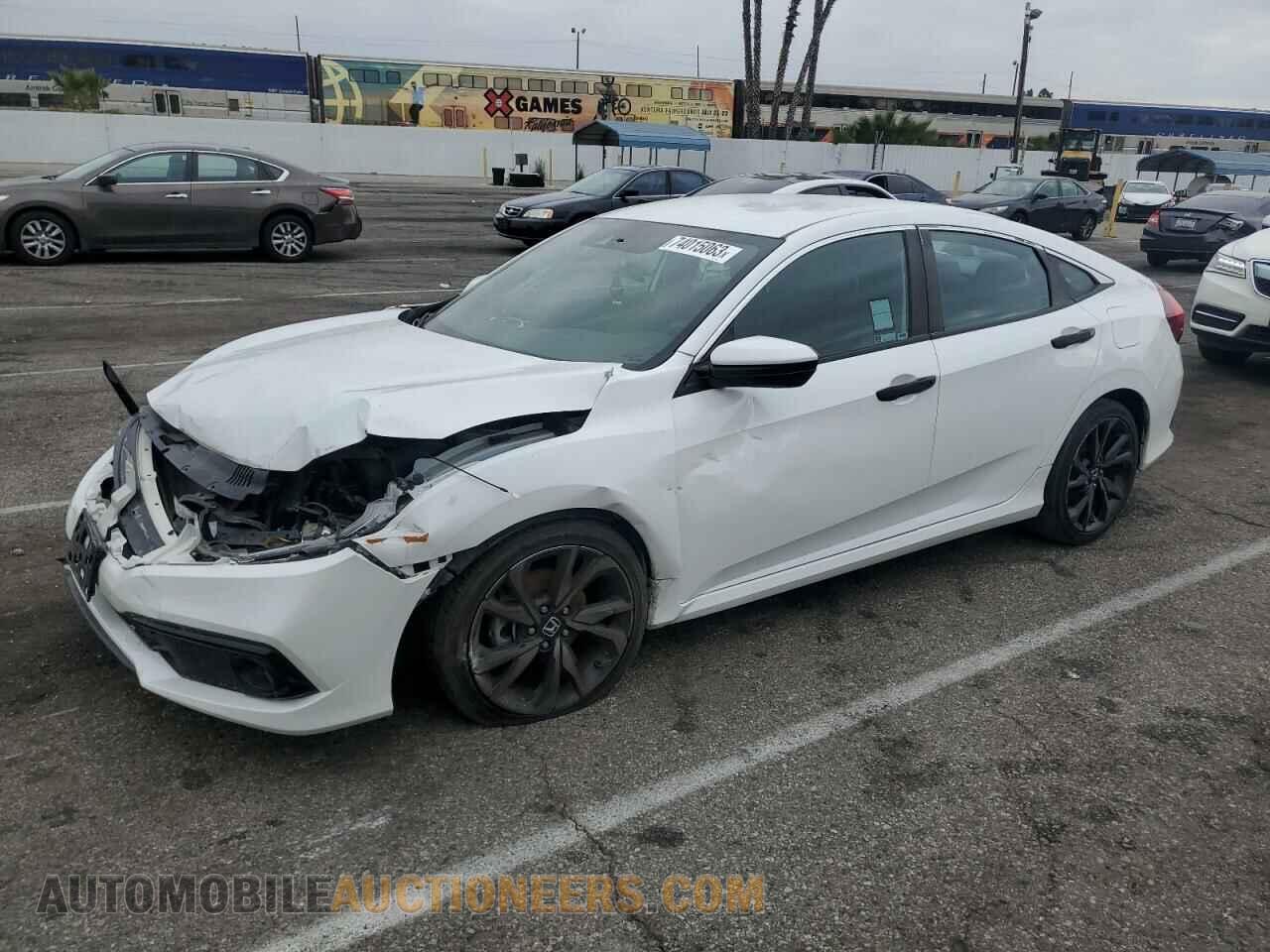 2HGFC2F82MH503459 HONDA CIVIC 2021