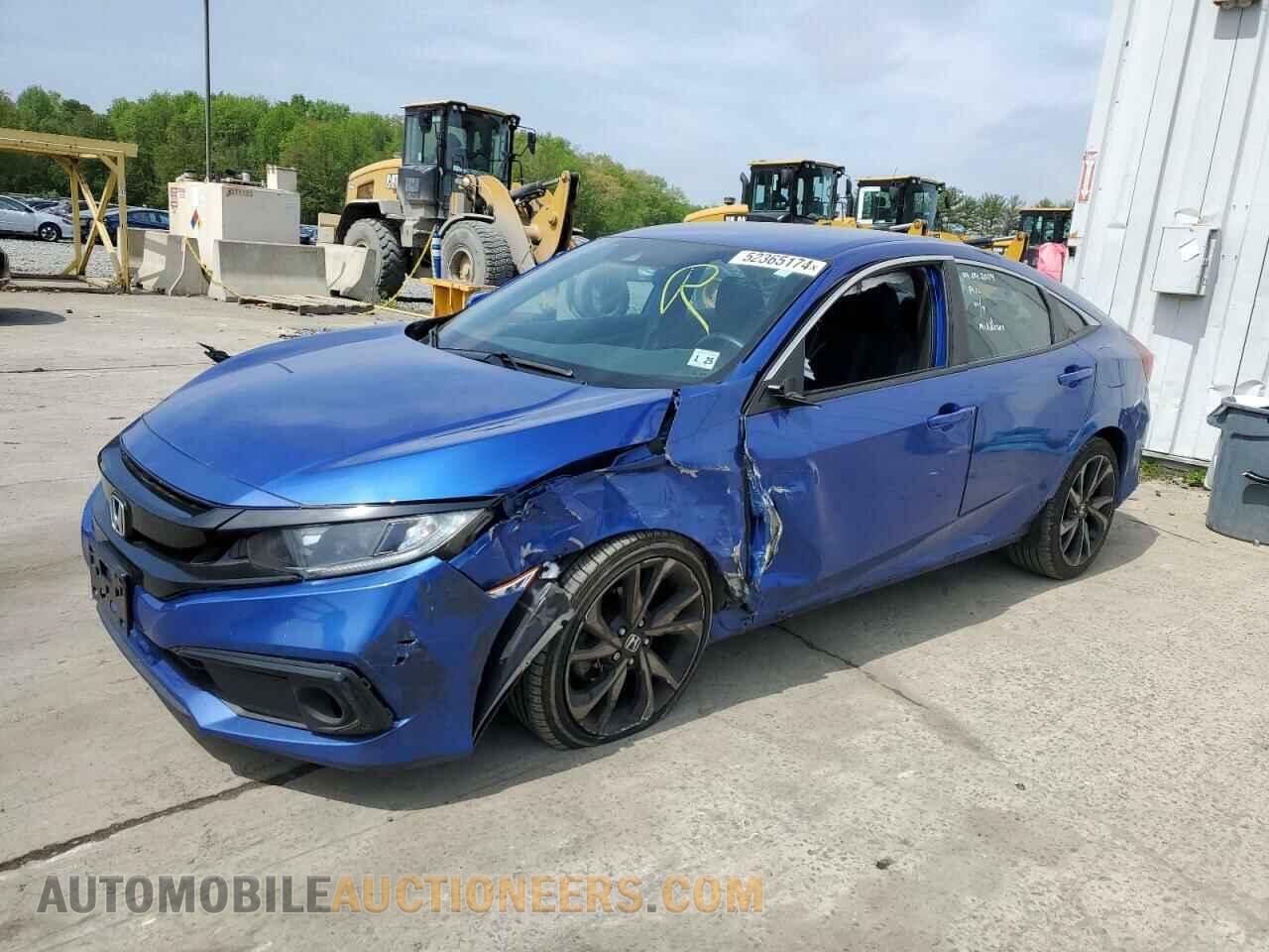 2HGFC2F85LH525907 HONDA CIVIC 2020