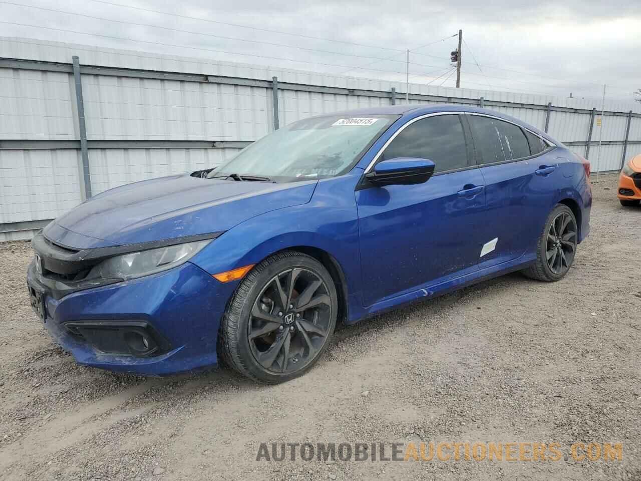 2HGFC2F86KH605229 HONDA CIVIC 2019