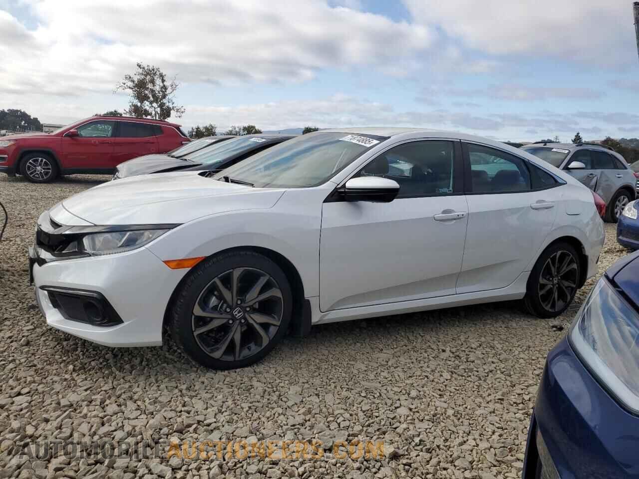 2HGFC2F87MH541821 HONDA CIVIC 2021