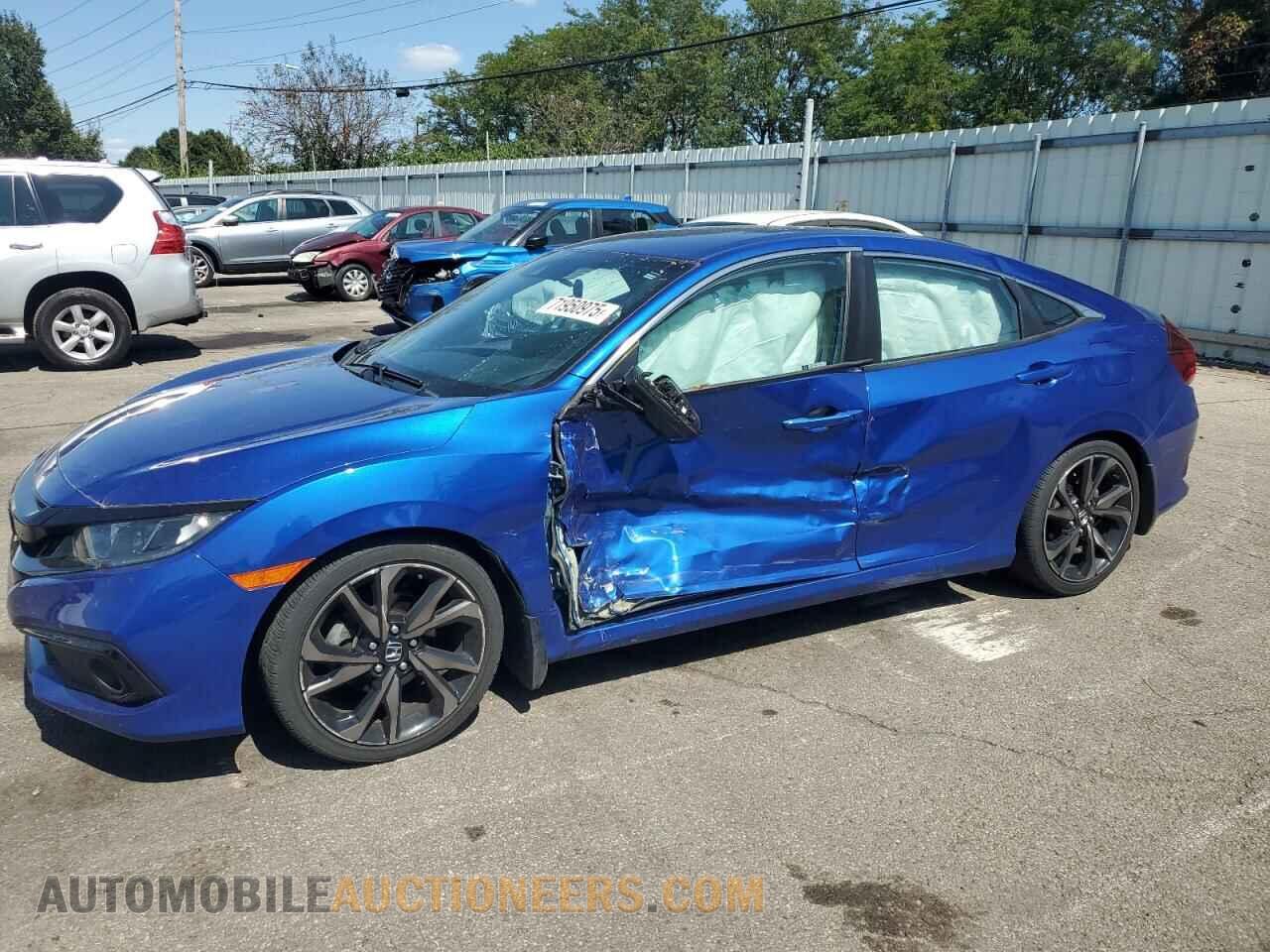 2HGFC2F89MH526107 HONDA CIVIC 2021