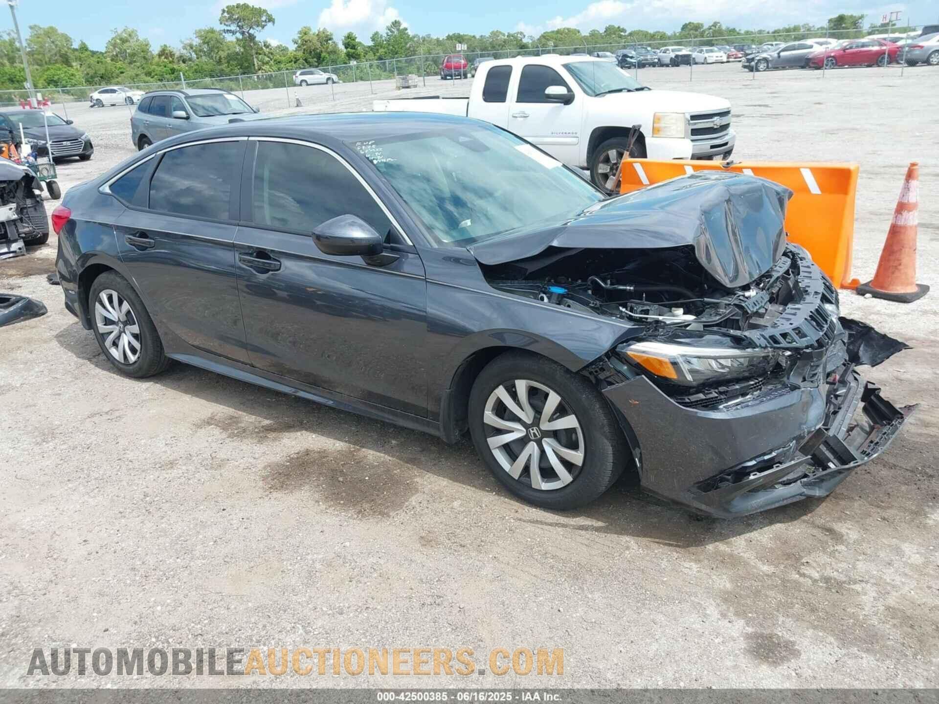 2HGFE2F28NH511136 HONDA CIVIC 2022