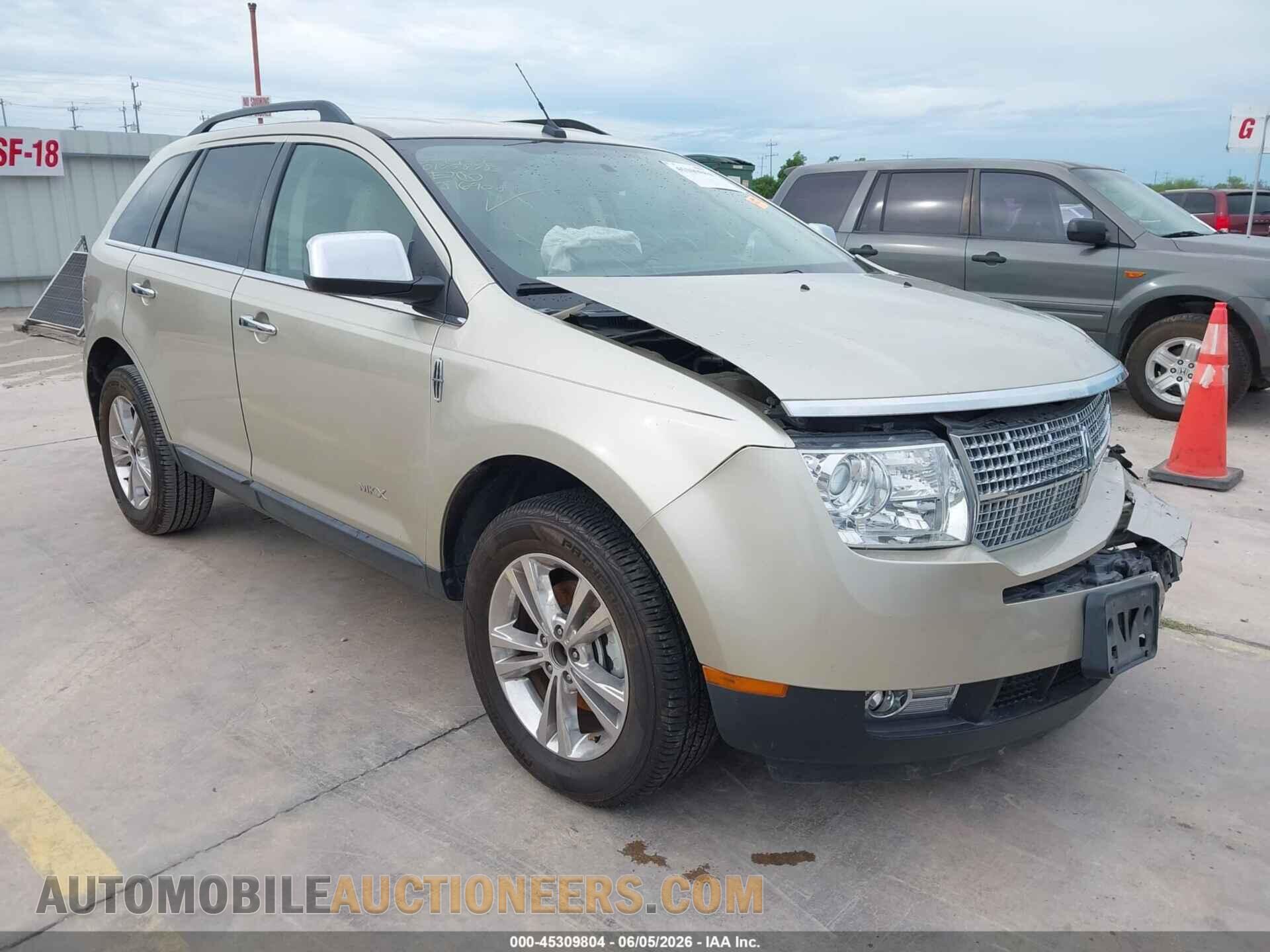 2LMDJ6JC2ABJ16908 LINCOLN MKX 2010