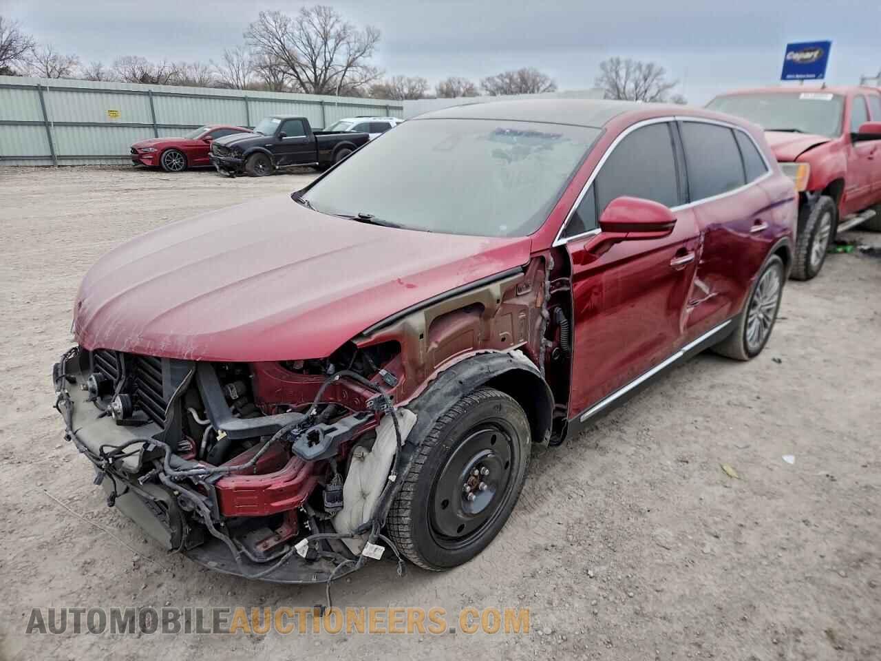 2LMPJ6LP1HBL19196 LINCOLN MKX 2017