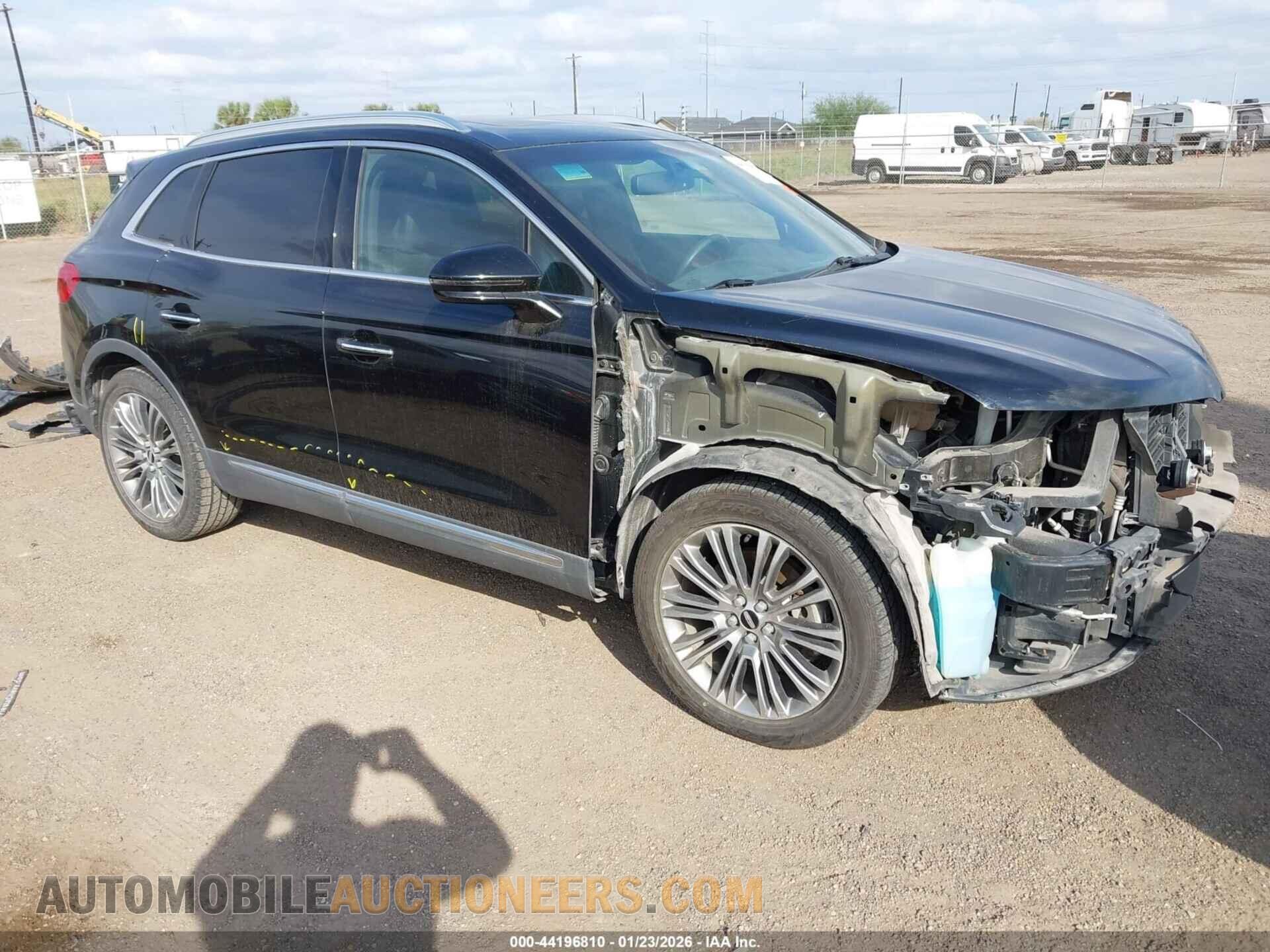 2LMPJ6LR2HBL13778 LINCOLN MKX 2017