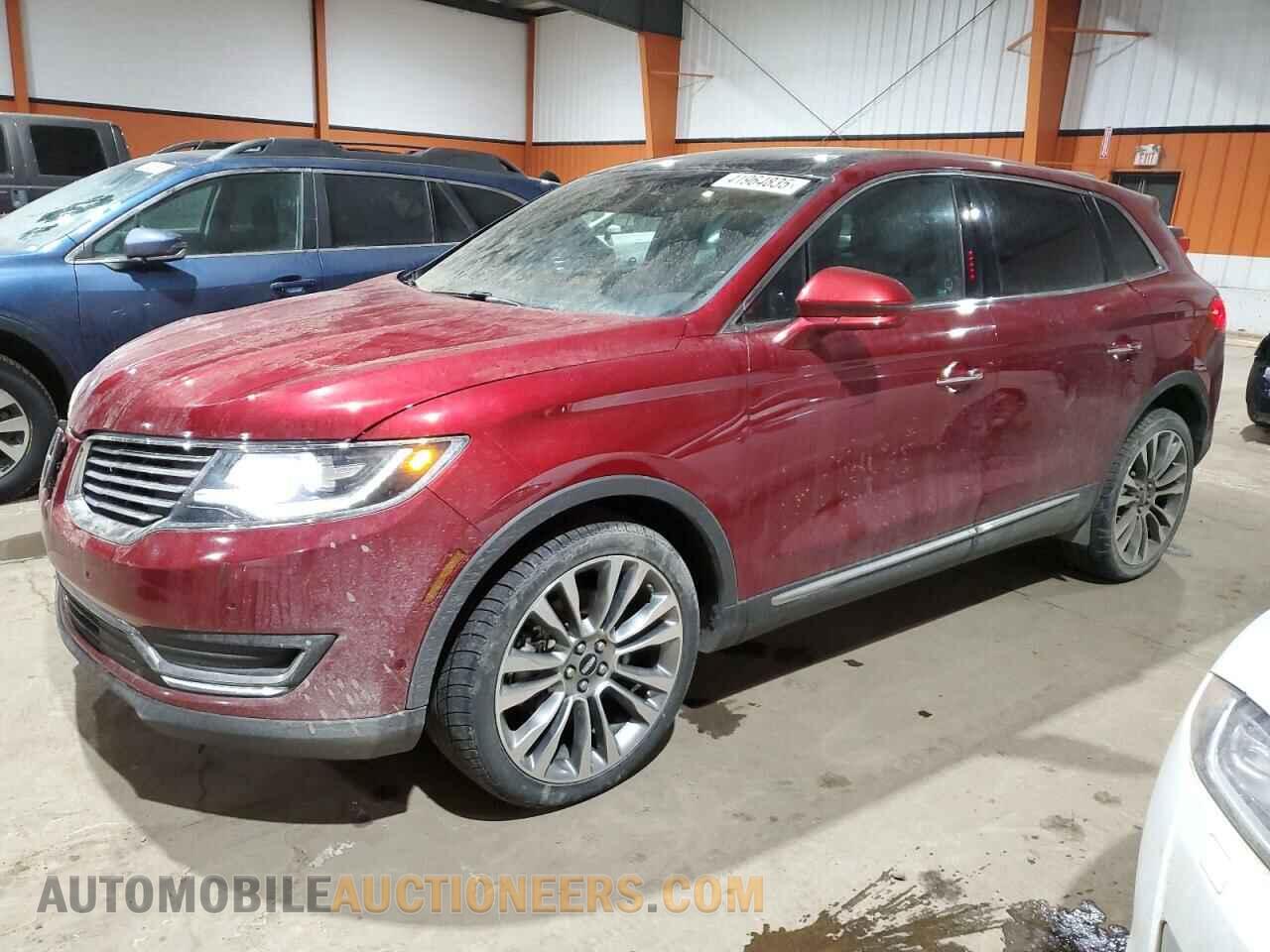 2LMPJ8LP2HBL11684 LINCOLN MKX 2017