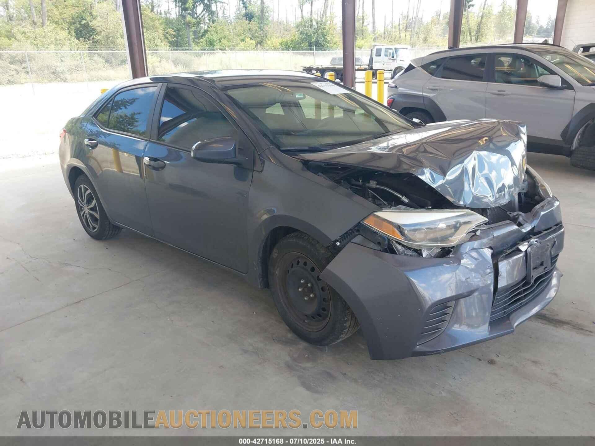 2T1BPRHE4FC392052 TOYOTA COROLLA 2015