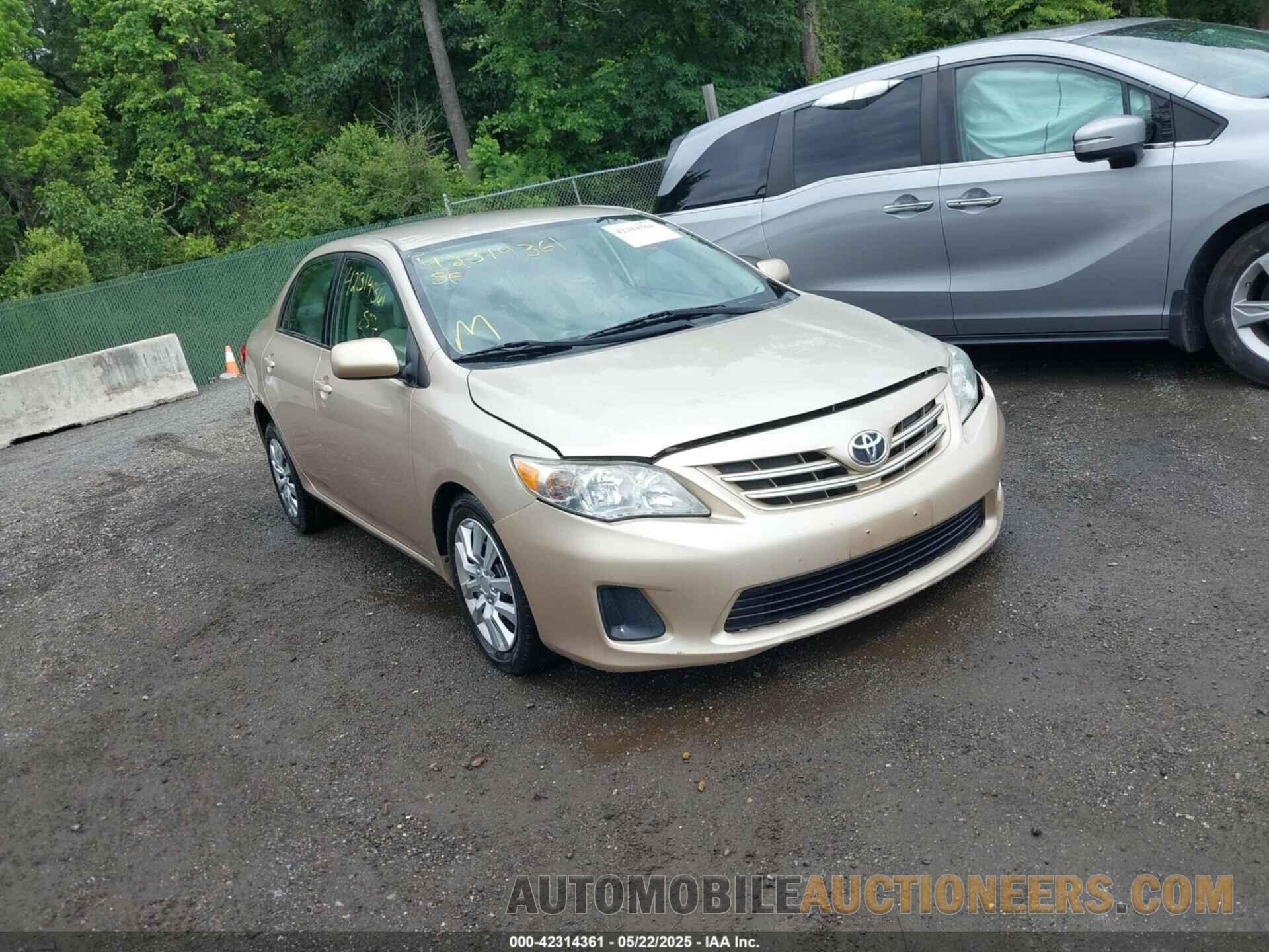 2T1BU4EEXDC034922 TOYOTA COROLLA 2013