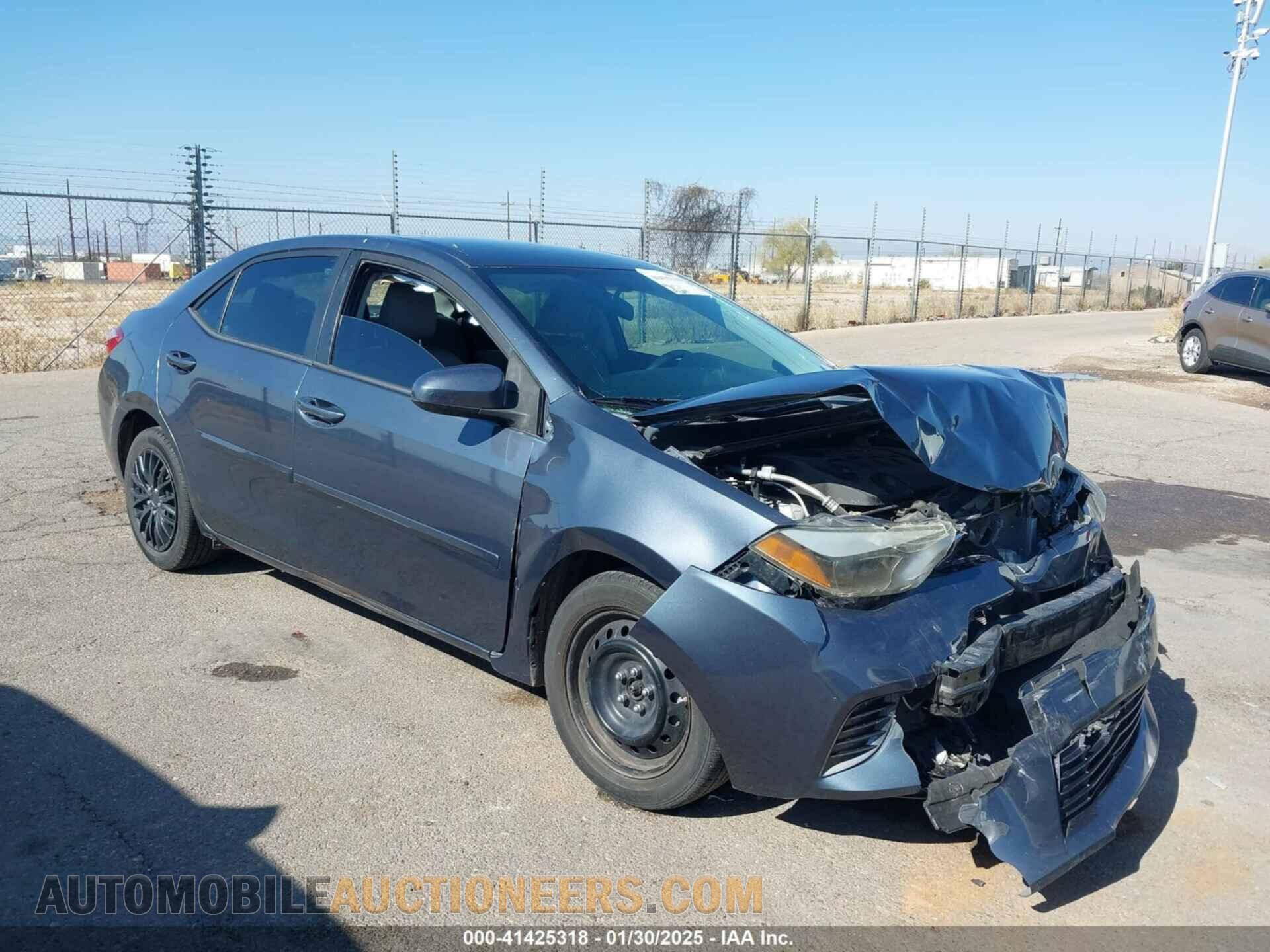 2T1BURHE0GC697185 TOYOTA COROLLA 2016