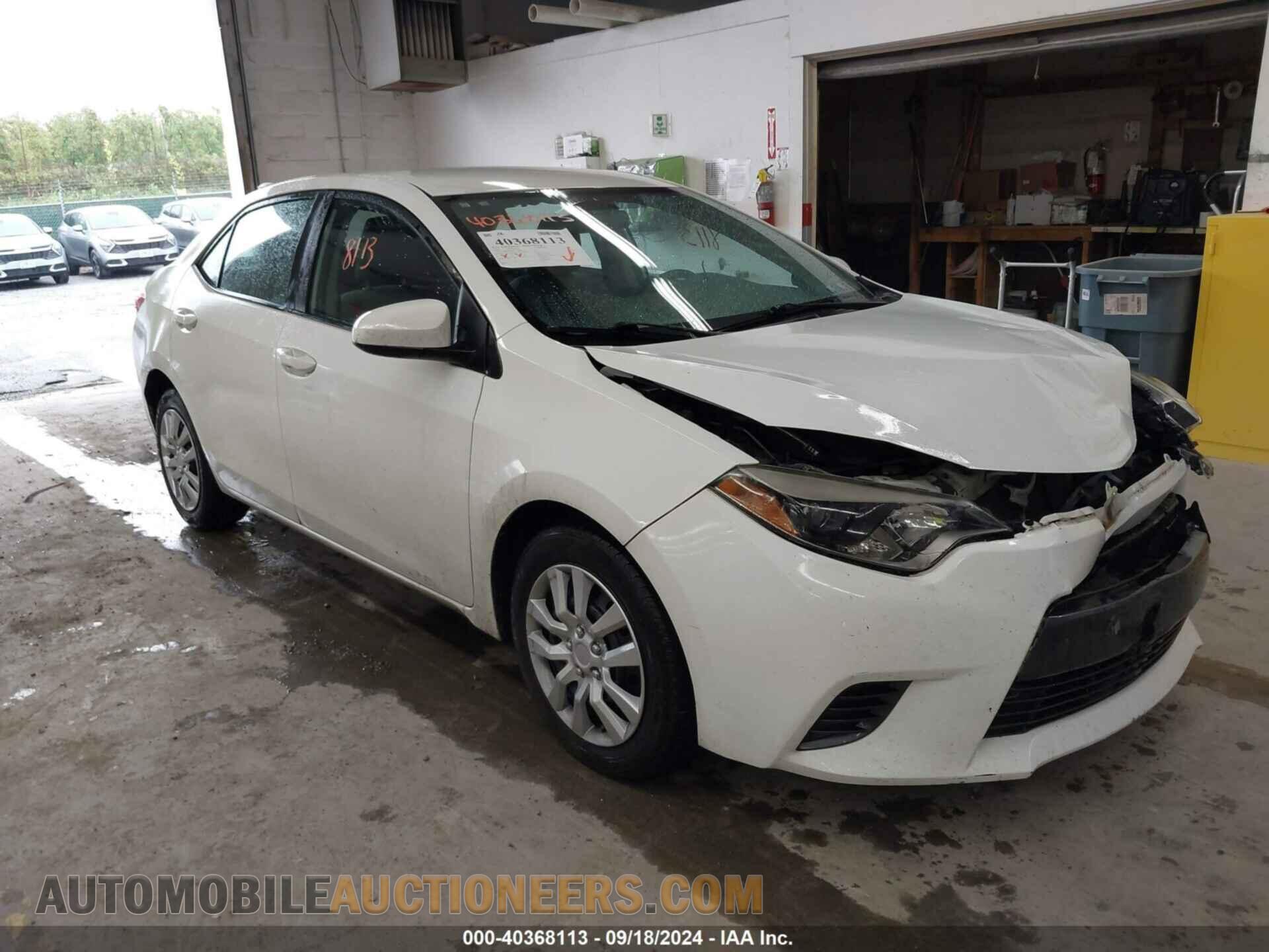 2T1BURHE0GC722084 TOYOTA COROLLA 2016