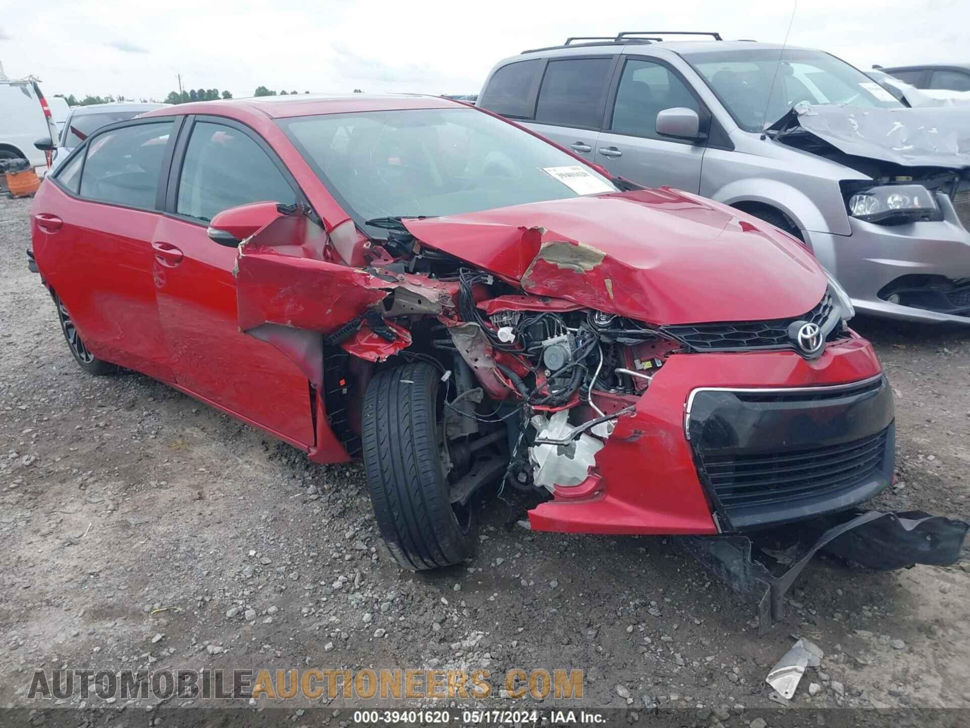 2T1BURHE1FC287607 TOYOTA COROLLA 2015
