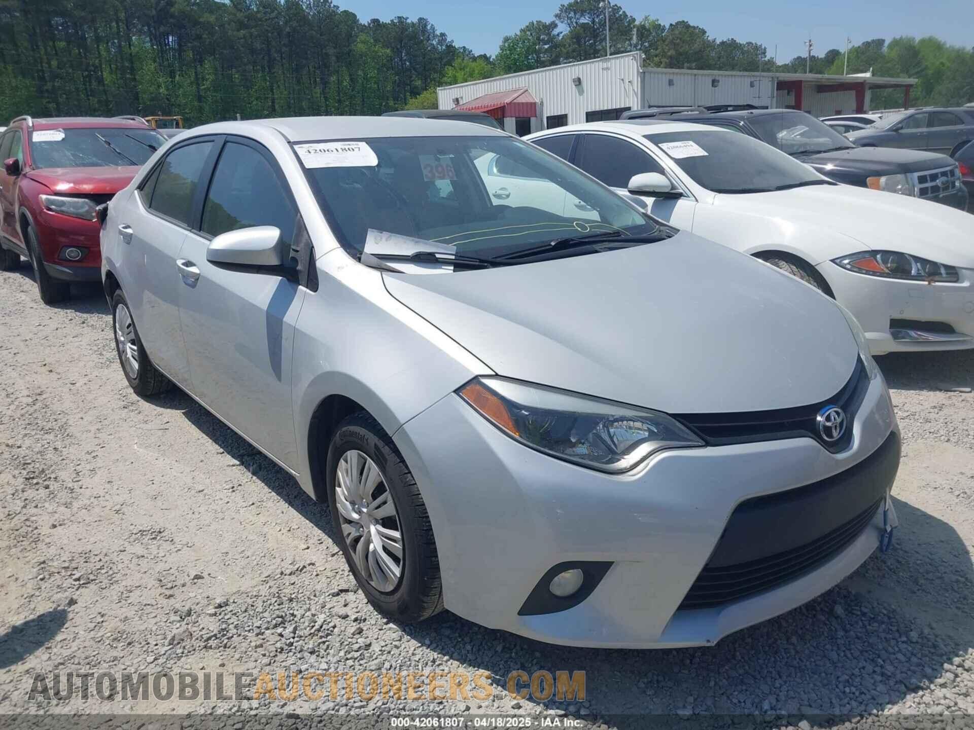 2T1BURHE2EC226295 TOYOTA COROLLA 2014