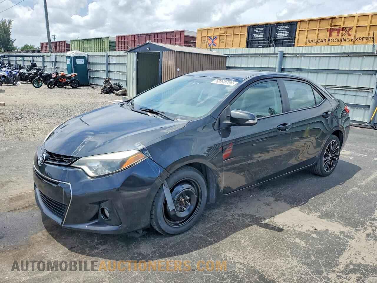 2T1BURHE2FC407821 TOYOTA COROLLA 2015